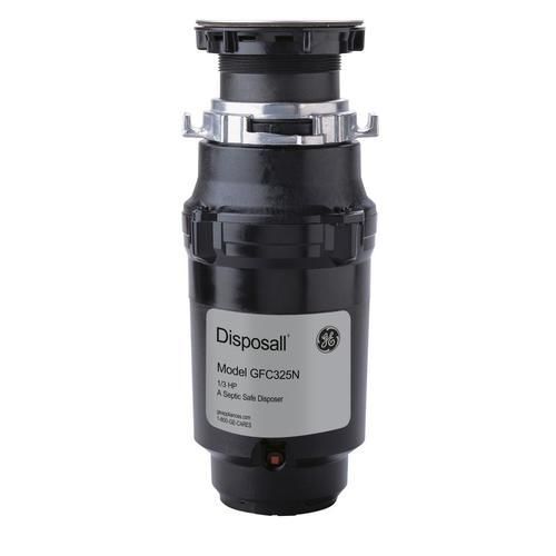 GE 1/3-HP Continuous Feed Garbage Disposal