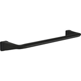 Everly 60 in. x 59-1/4 in. Mod Semi-Frameless Sliding Bathtub Door in Matte Black and 1/4 in. (6mm) Clear Glass - Super Arbor