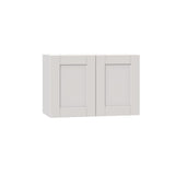 Shaker Assembled 36x20x24 in. Deep Wall Bridge Cabinet in Vanilla White - Super Arbor