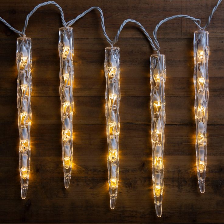 GE Color Choice 20-Count Multi-function Color Changing Mini LED Plug-In Christmas Icicle Lights