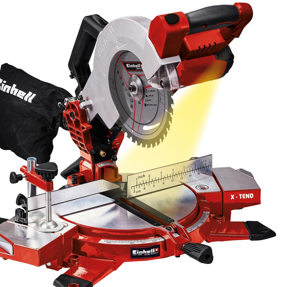 PXC 18-Volt Cordless 8.5 in. 3,000-RPM Compound Single-Bevel Miter Saw Kit (w/ 3.0-Ah Battery and Fast Charger) - Super Arbor