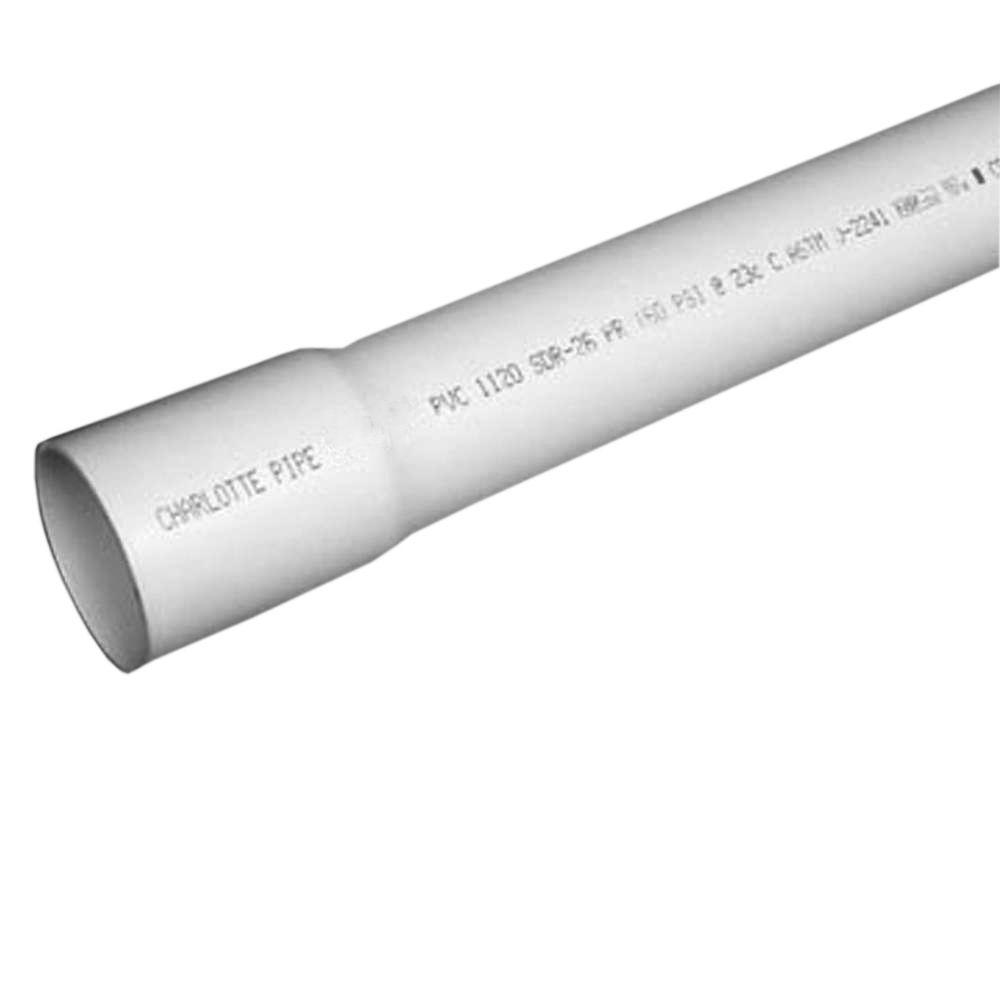 4 in. x 10 ft. PVC 2729 Perforated Pipe - Super Arbor