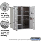 3700 Horizontal Series 9-Compartment Recessed Mount Mailbox - Super Arbor