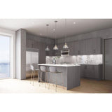 Cambridge 12-in W x 12-in H x 2-in D Grey Nordic Wood Engineered Wood Door Base Stock Cabinet