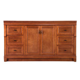 Naples 30 in. W Bath Vanity Cabinet Only in Distressed Grey with Right Hand Drawers - Super Arbor