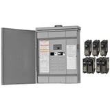 Homeline 200 Amp 30-Space 60-Circuit Outdoor Main Breaker Plug-On Neutral Load Center - Value Pack - Super Arbor