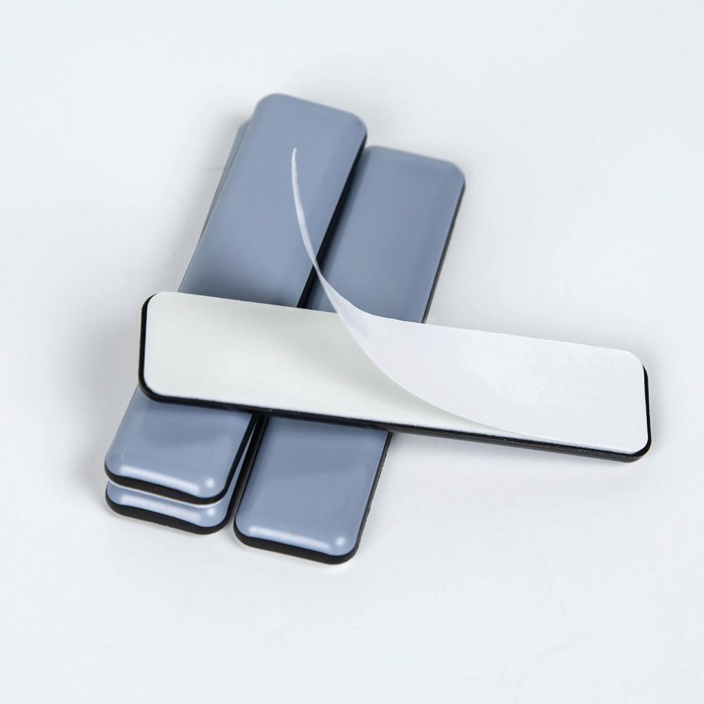 4 in. x 15/16 in. Rectangle Magic Sliders (4-Pack) - Super Arbor