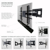 Soundbar Speaker Mount with Depth Adjustments for TV Wall Mount Brackets by Aeon - Super Arbor