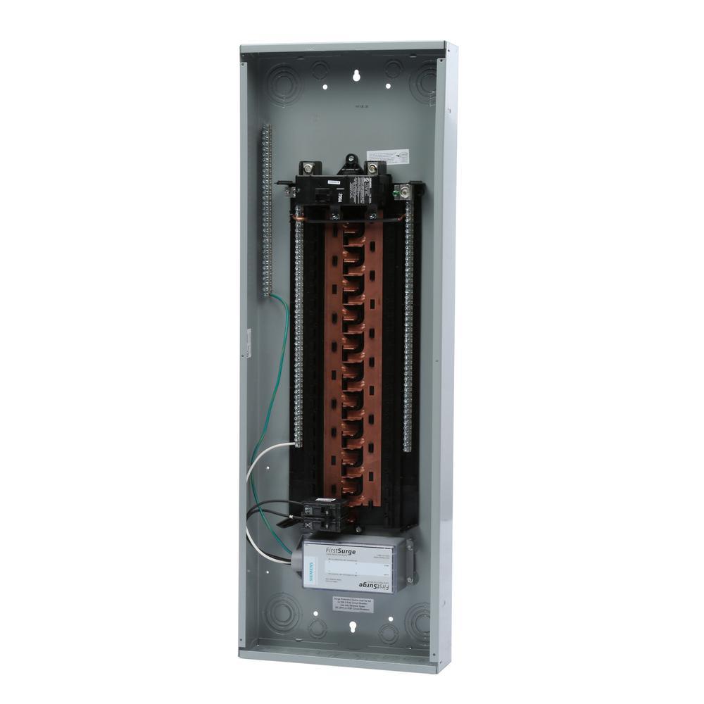 PL Series 200 Amp 40-Space 60-Circuit Main Breaker Load Center with 140kA FirstSurge Device Installed - Super Arbor