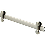 Simplicity 60 x 58-3/4 in. Frameless Contemporary Sliding Bathtub Door in Nickel with Clear Glass - Super Arbor