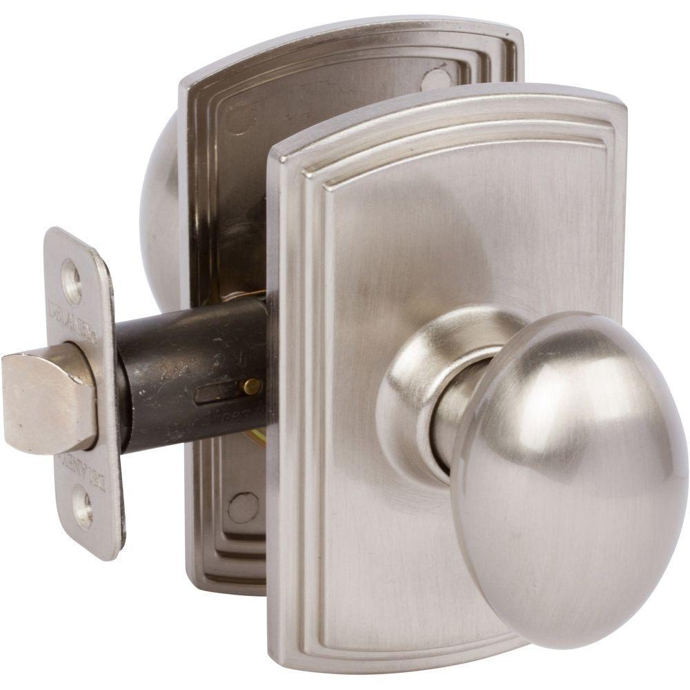 Italian Collection Canova Black Hall/Closet Door Knob - Super Arbor
