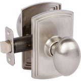 Italian Collection Canova Black Hall/Closet Door Knob - Super Arbor