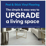 Style Selections Mystic Marble 3-mil x 12-in W x 12-in L Water Resistant Peel and Stick Luxury Vinyl Tile Flooring