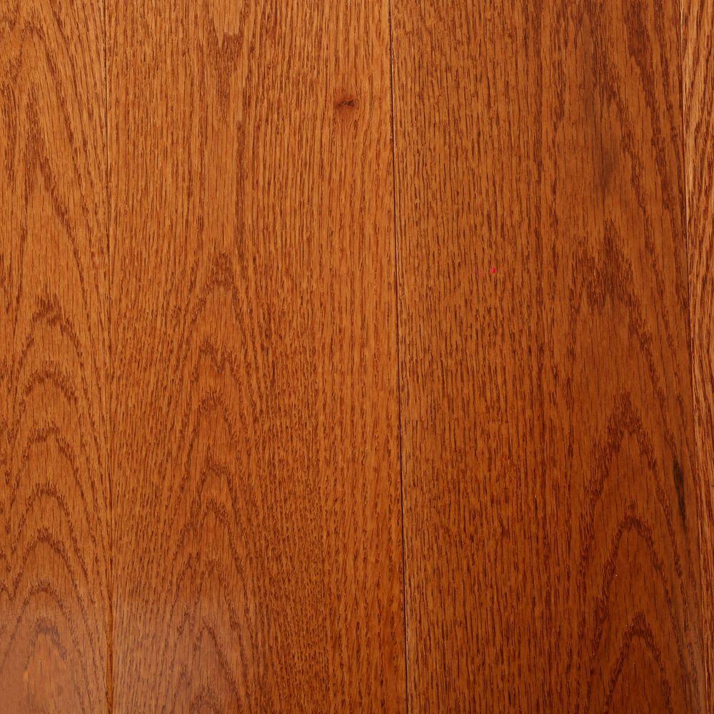 Bruce Plano Oak Gunstock 3/4 in. Thick x 5 in. Wide x Varying Length Solid Hardwood Flooring (23.5 sq. ft. / case) - Super Arbor