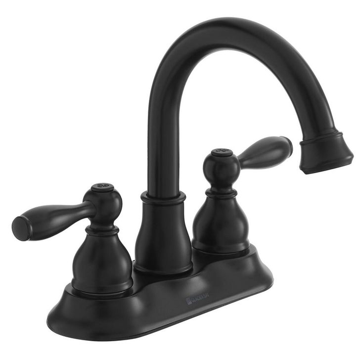 Mandouri 4 in. Centerset 2-Handle High-Arc Bathroom Faucet in Bronze