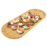 Bamboo Oval Serving Tray