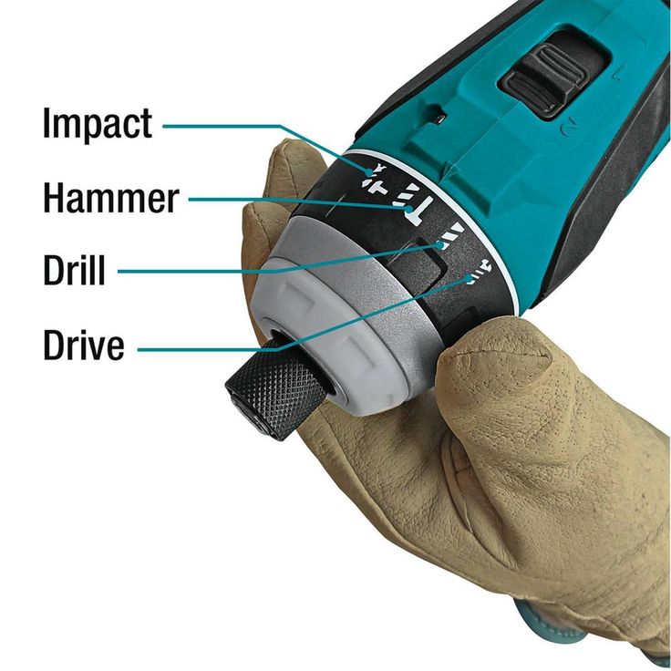 18-Volt LXT Lithium-Ion Brushless Cordless Hybrid 4-Function Impact Hammer Driver Drill (Tool Only)