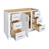 Kinghurst 48 in. W x 21 in. x 33.5 in. H D Bathroom Vanity Cabinet Only in White - Super Arbor