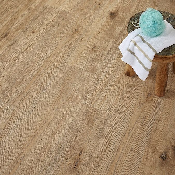 Pergo Pro +WetProtect Jewell Hickory Waterproof Wood Plank Laminate Flooring