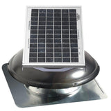 800 CFM Weatherwood Galvanized Steel Solar Powered Attic Fan - Super Arbor