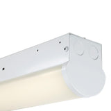 48-Watt 4 ft. White Integrated LED MV 5000 Lumen Surface Mount Strip Light - Super Arbor