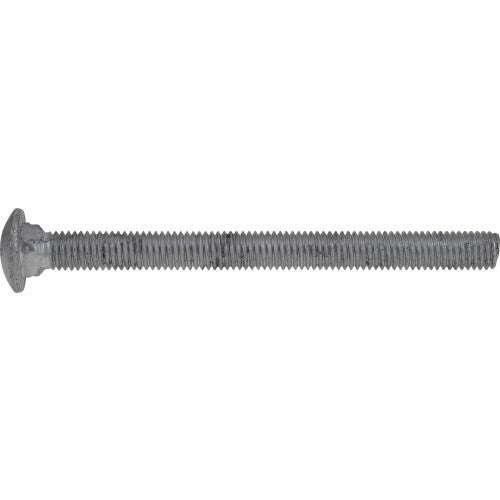 Hillman 1/2 in x 6 in Hot-Dipped Galvanized Steel Carriage Bolts, 25-Pack