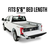 DECKED 5 ft. 6 in. Bed Length Pick Up Truck Storage System for Ford F150 Aluminum (2015 - Current) - Super Arbor