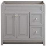 Brinkhill 36 in. W x 34 in. H x 22 in. D Bath Vanity Cabinet Only in Flagstone - Super Arbor