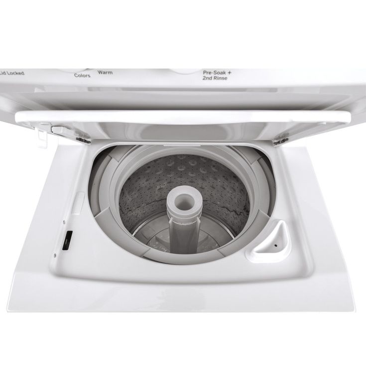 GE White Laundry Center with 2.3 cu. ft. Washer and 4.4 cu. ft. 240-Volt Vented Electric Dryer