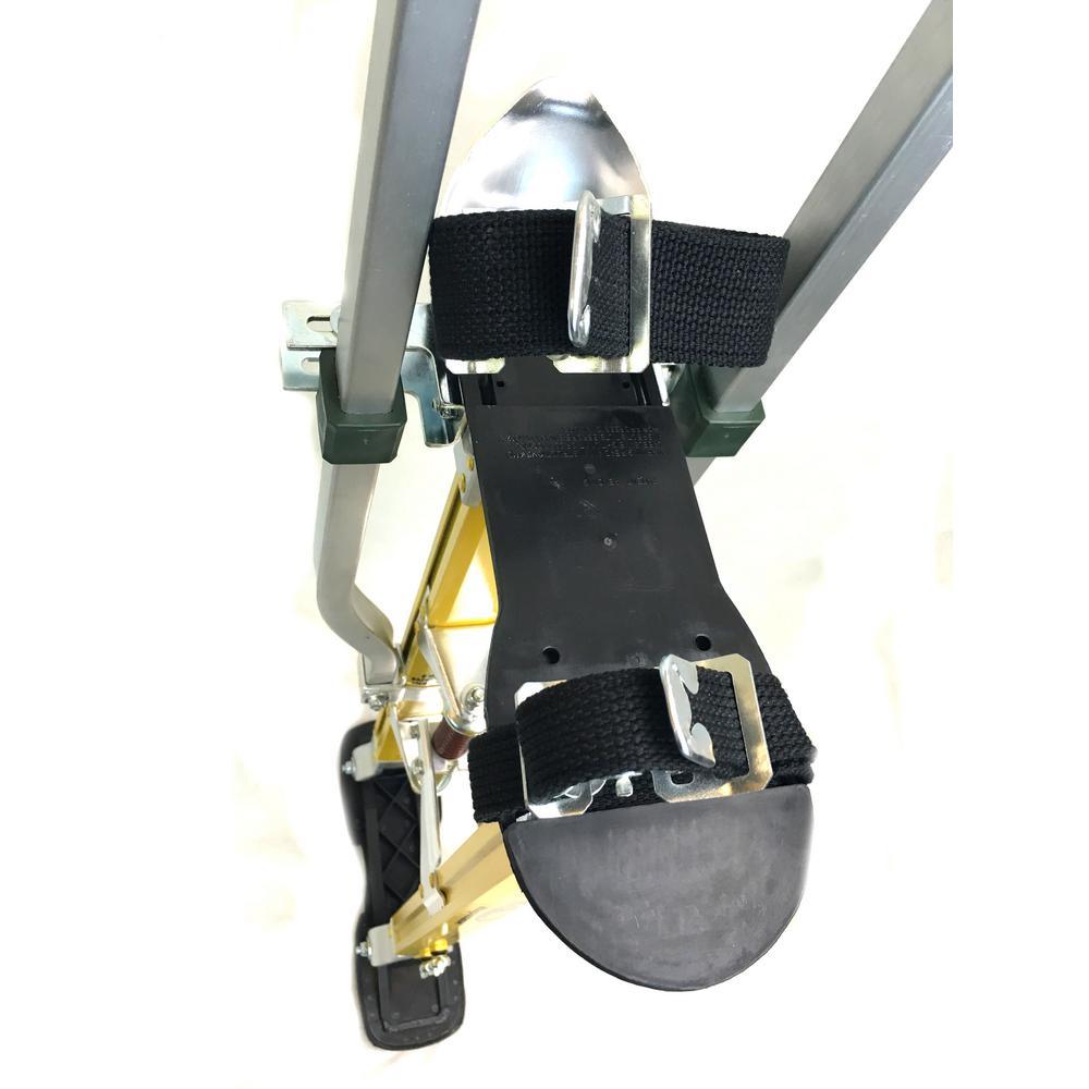 SurPro 24 in. to 40 in. Adjustable Height Dual Legs Support Magnesium Drywall Stilts - Super Arbor