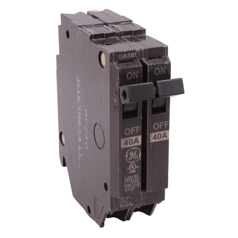Q-Line 40 Amp 1 in. Double Pole Circuit Breaker - Super Arbor