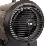 60,000-BTU Quiet Portable Forced Air Propane Heater - Super Arbor