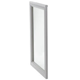 Candlesby 22 in. W x 27 in. H Wood Framed Wall Mirror in Sterling Gray
