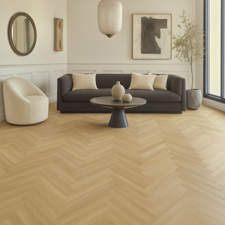 Herringbone Dusk Cherry 12 MIL x 4.7 in. W x 28 in. L Click Lock Waterproof Vinyl Plank Flooring (22.3 sqft/case)