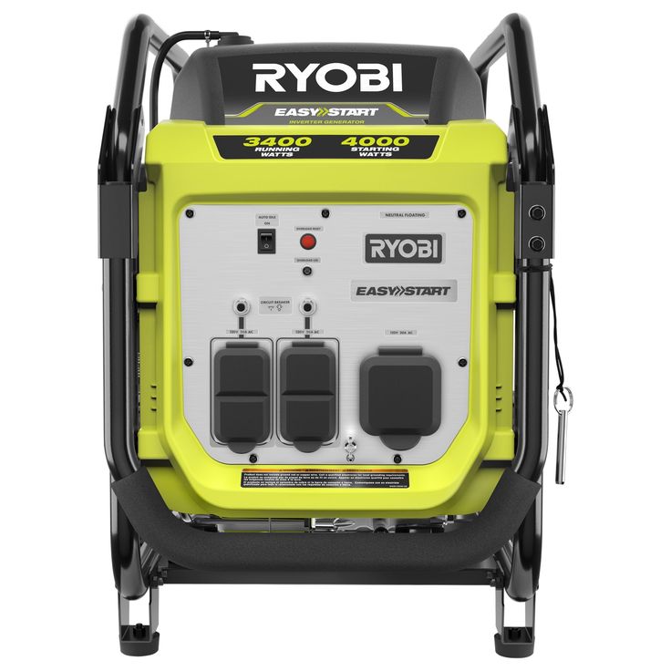 RYOBI 4000-Watt Gasoline Powered Digital Inverter Generator