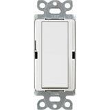 Claro 15 Amp Single-Pole Paddle Switch - White - Super Arbor