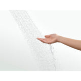 Revel 36 in. W x 70 in. H Frameless Pivot Shower Door in Anodized Brushed Nickel with Handle - Super Arbor