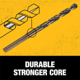 1/8 in. Black and Gold Split Point Drill Bit (2-Pack) - Super Arbor