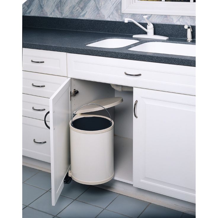 Rev-A-Shelf 15 Liter Pivot Out Waste Container