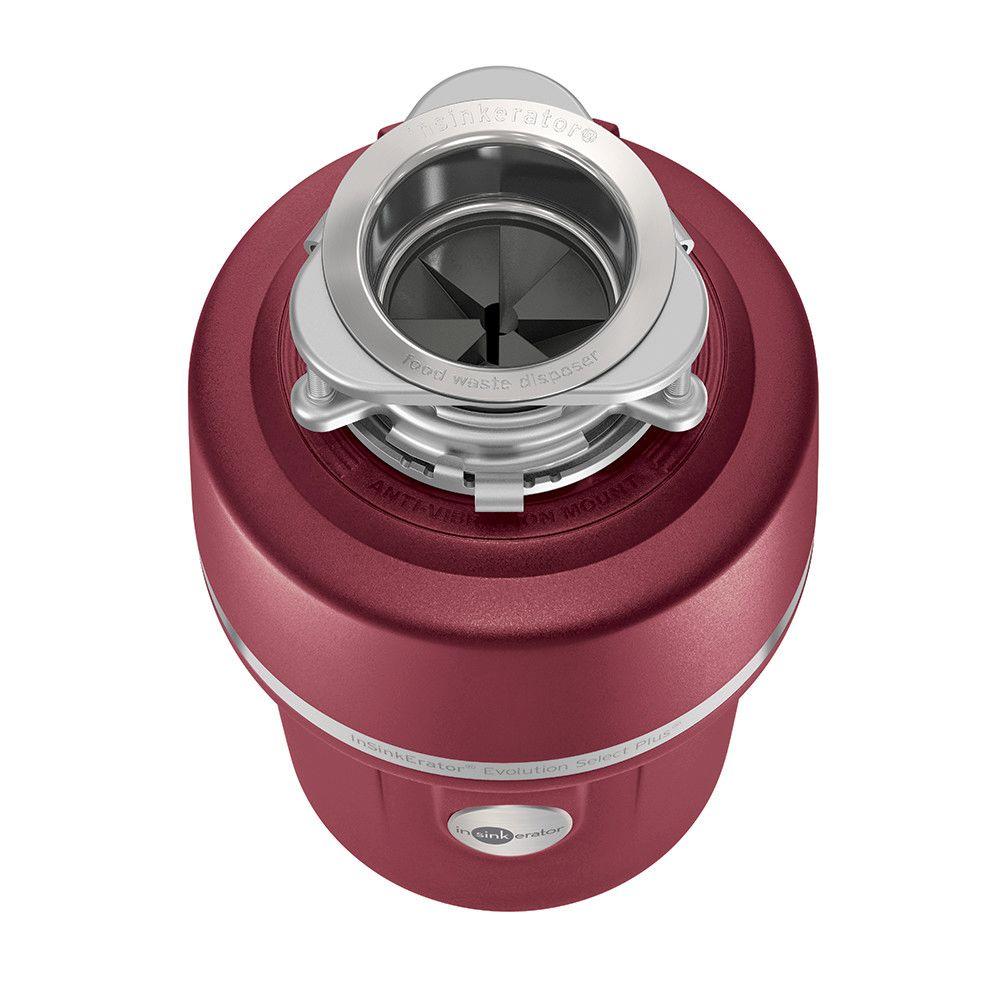 InSinkErator Evolution Select Plus 3/4 HP Continuous Feed Garbage Disposal with Power Cord Kit Included