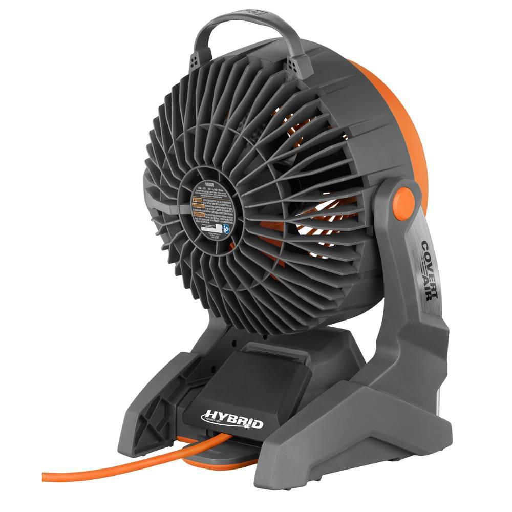18-Volt Cordless Hybrid Fan with 1.5 Ah Lithium-Ion Battery - Super Arbor
