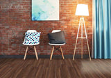 Style Selections Serso Black Walnut 6-in x 24-in Glazed Porcelain Wood Look Tile
