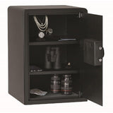 Sanctuary Home and Office Security Series Front Open Personal Vault with 2-Shelves and Illuminated E-Lock - Super Arbor