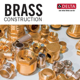 Delta 5/8-in ID PEX x 5/8-in OD PEX Brass Diverter Valve