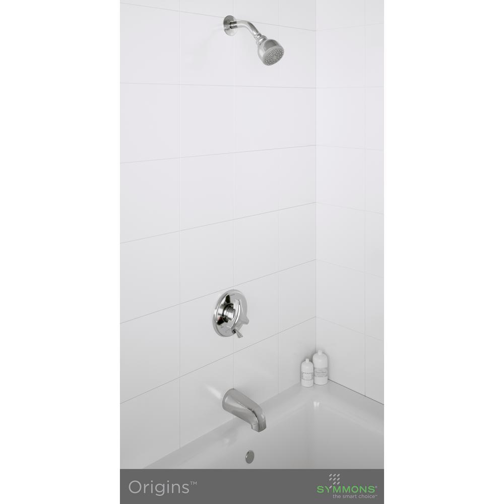 Origins Temptrol Single-Handle 1-Spray Tub and Shower Faucet with Stops in Chrome (Valve Included) - Super Arbor