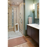 Ceramic/Impressions 37 in. Vitreous China Vanity Top with Basin in White Impressions - Super Arbor