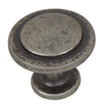 1-1/4 in. Dia Oil Rubbed Bronze Classic Round Ring Cabinet Knobs (10-Pack) - Super Arbor