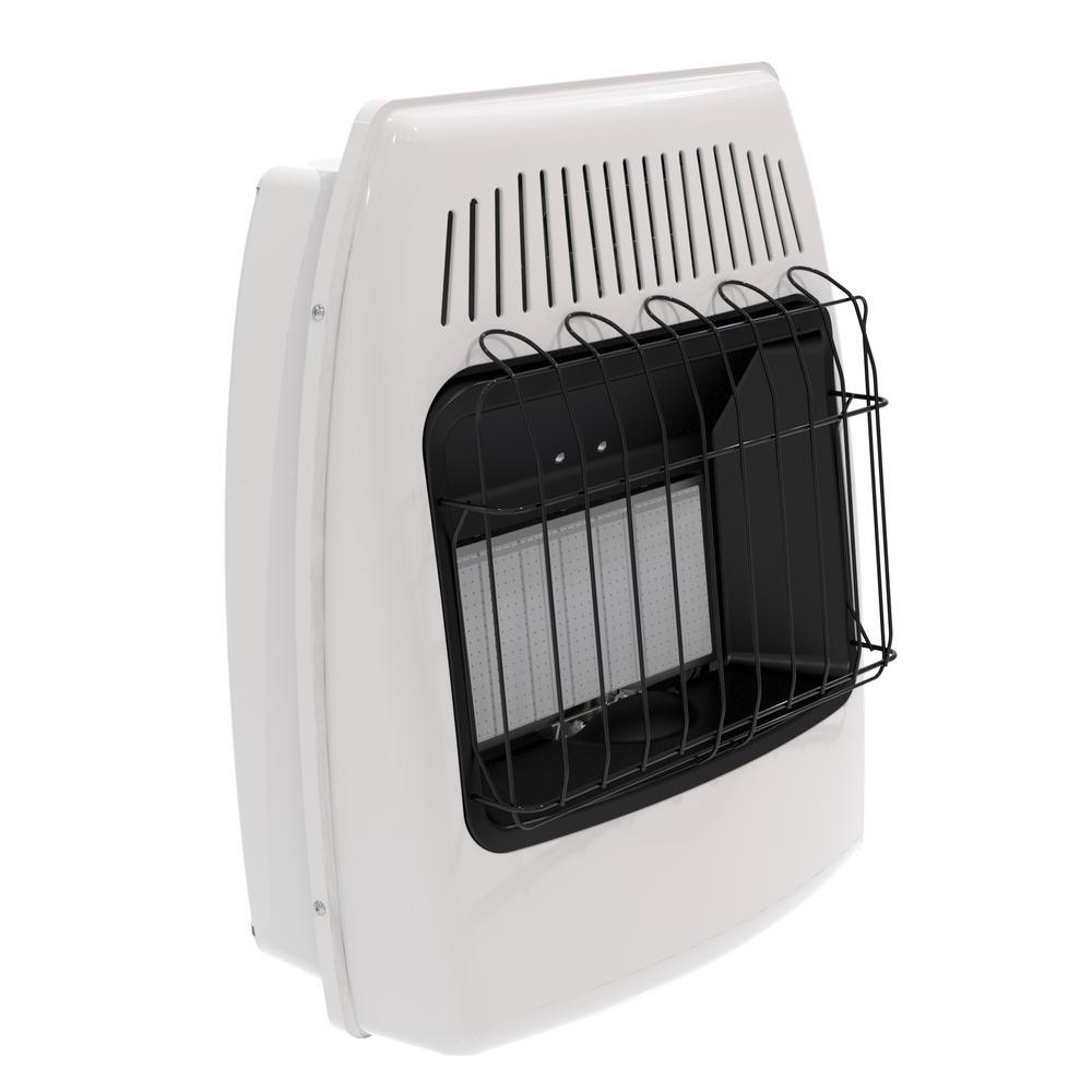 18,000 BTU Infrared Vent Free Natural Gas Wall Heater - Super Arbor