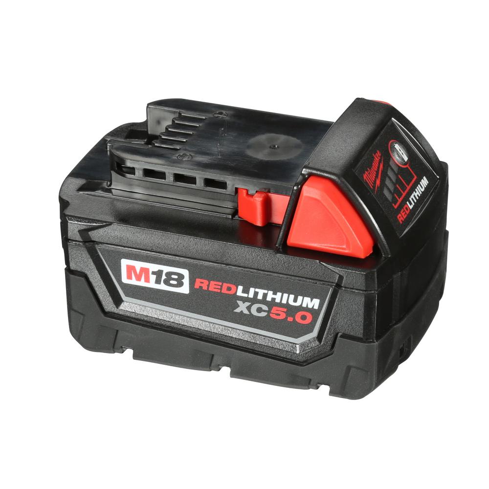 M18 18-Volt Lithium-Ion Cordless 3/8 in. Right-Angle Drill with M18 Starter Kit with One 5.0 Ah Battery and Charger