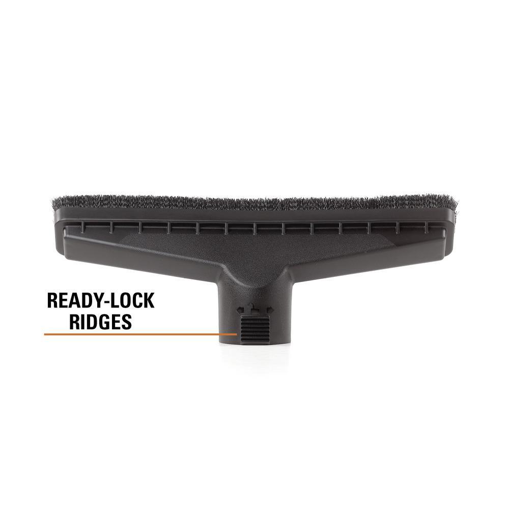 2-1/2 in. Locking Accessory Floor Brush for Wet/Dry Vacs - Super Arbor